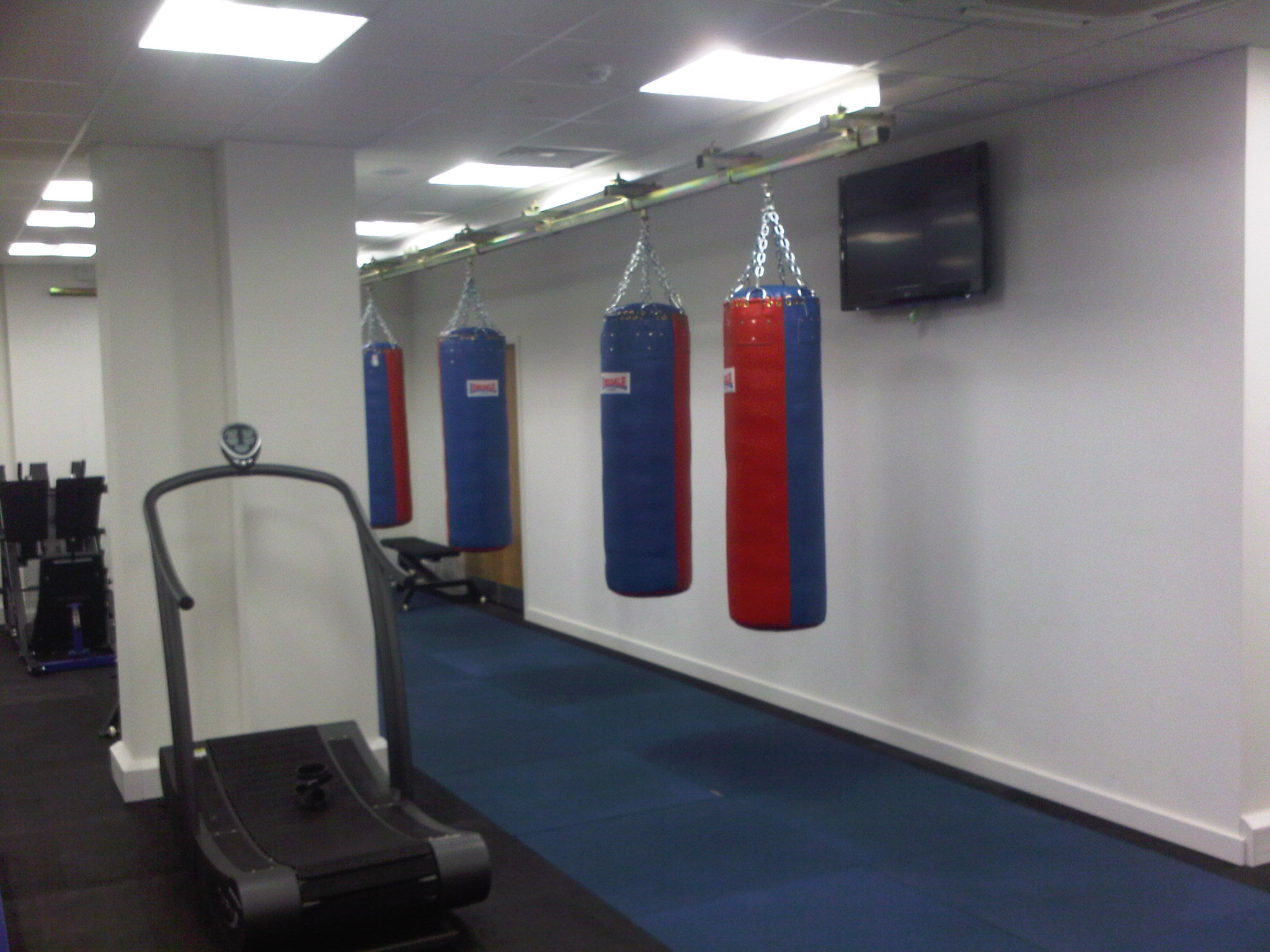 Sliding Punch Bag Track System