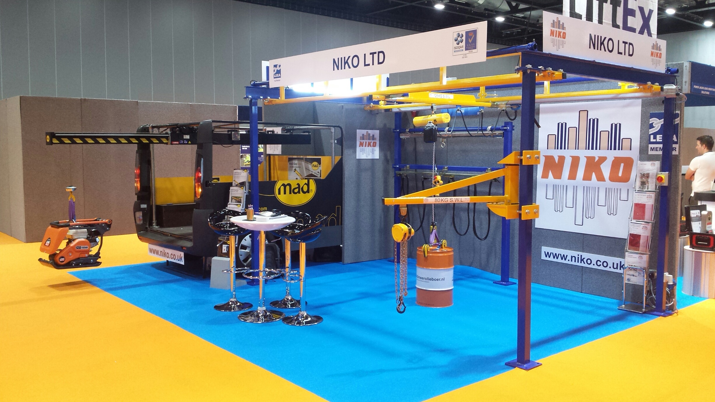 Niko stand at LiftEx 2015